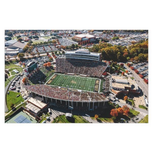 Wake Forest Demon Deacons Allegacy Federal Credit Union Stadium Indoor and Outdoor Silk Posters - Image 2