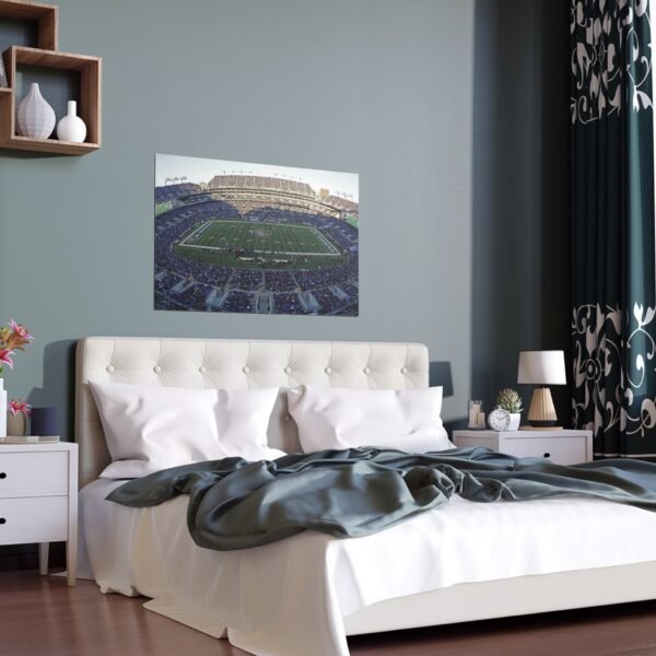 Baltimore Ravens M&T Bank Silk Posters
