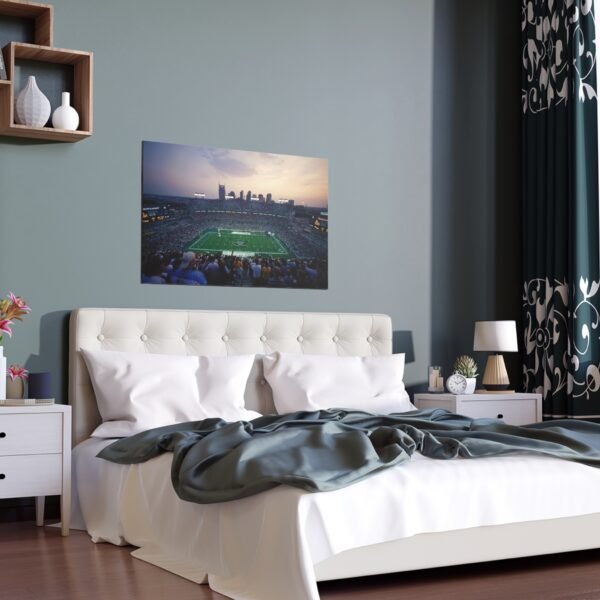 Tennessee Titans Nissan Stadium Indoor and Outdoor Silk Posters