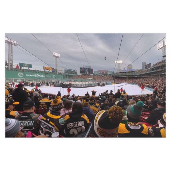2023 Winter Classic Fenway Park - Pittsburgh Penguins vs Boston Bruins Indoor and Outdoor Silk Posters - Image 2
