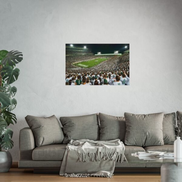 Michigan State Spartans Spartan Stadium Fine Art Posters - Image 2