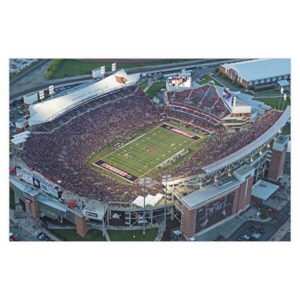 Louisville Cardinals L&N Federal Credit Union Stadium Indoor and Outdoor Silk Posters - Image 2