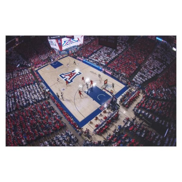 Arizona Wildcats McKale Center Indoor and Outdoor Silk Posters - Image 2