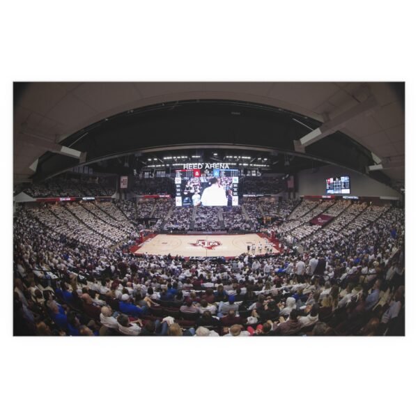 Texas A&M Aggies Reed Arena Indoor and Outdoor Silk Posters - Image 2