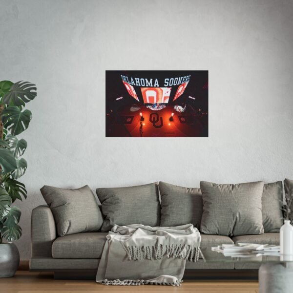 Oklahoma Sooners Lloyd Noble Center Fine Art Posters - Image 2