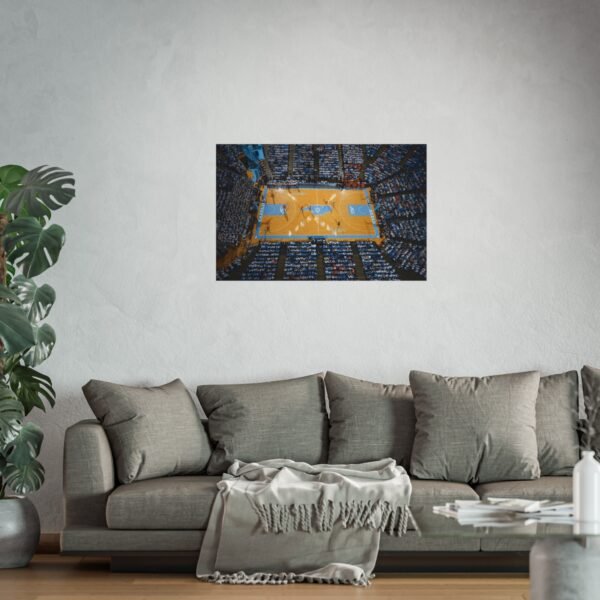 North Carolina Tar Heels Dean Smith Center Fine Art Posters - Image 2