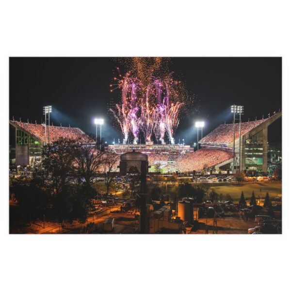 Clemson Tigers Memorial Stadium Indoor and Outdoor Silk Posters - Image 2