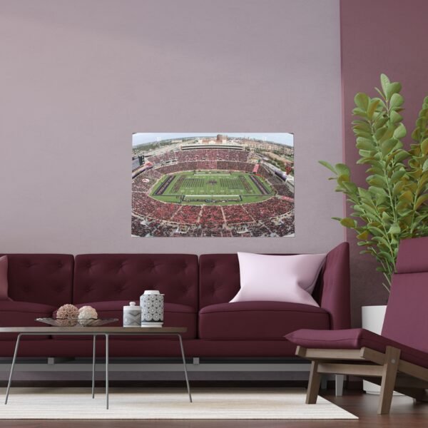 Texas Tech Red Raiders Jones AT&T Stadium Indoor and Outdoor Silk Posters - Image 3
