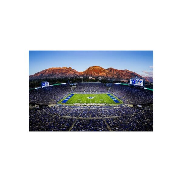 BYU Cougars LaVell Edwards Stadium Fine Art Posters