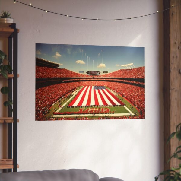 Kansas City Chiefs Arrowhead Stadium Fine Art Posters - Image 3