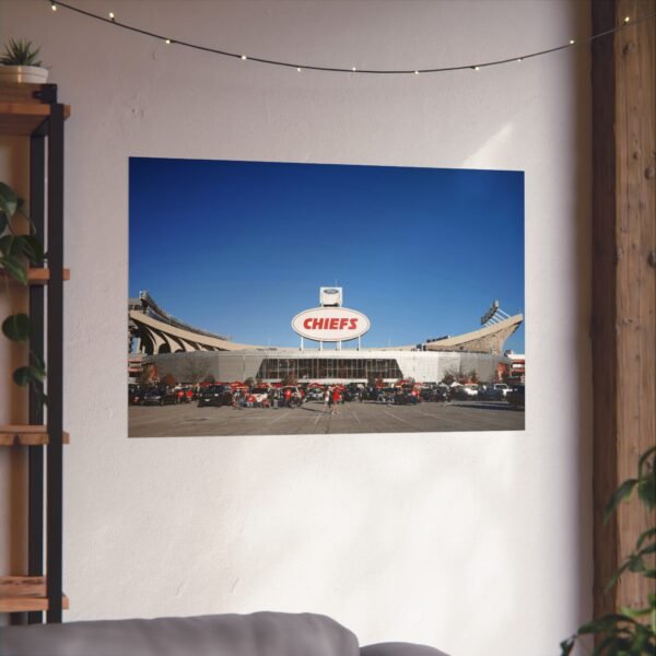 Kansas City Chiefs Arrowhead Stadium Fine Art Posters - Image 3