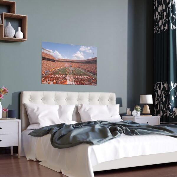 Texas Longhorns Darrel K Royal Texas Memorial Stadium Indoor and Outdoor Silk Posters