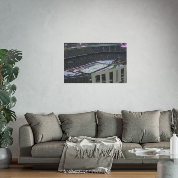 2020 Winter Classic Cotton Bowl Stadium - Nashville Predators vs  Dallas Stars Fine Art Posters - Image 2