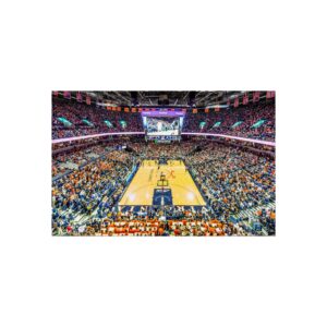 Virginia Cavaliers John Paul Jones Arena Fine Art Posters