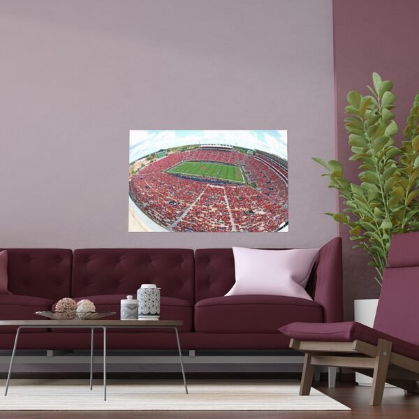 Ole Miss Rebels Vaught–Hemingway Stadium Indoor and Outdoor Silk Posters - Image 3