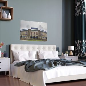 Kansas Jayhawks David Booth Kansas Memorial Stadium Indoor and Outdoor Silk Posters