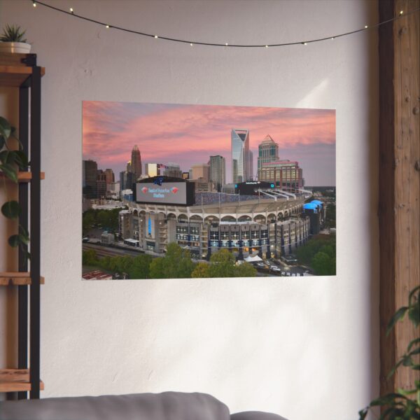 Carolina Panthers Bank of America Stadium Fine Art Posters - Image 3