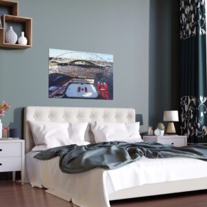 2016 Heritage Classic Investors Group Field Edmonton Oilers vs Winnipeg Jets Fine Art Posters