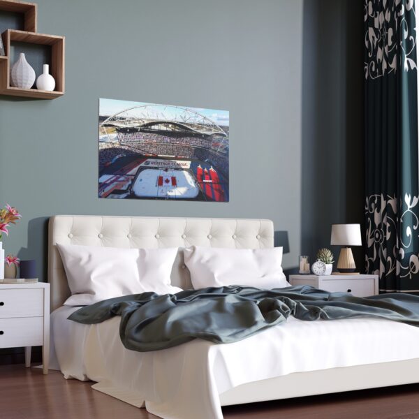 2016 Heritage Classic Investors Group Field Edmonton Oilers vs Winnipeg Jets Fine Art Posters