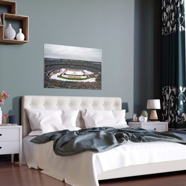 2020 Winter Classic Cotton Bowl Stadium - Nashville Predators vs  Dallas Stars Indoor and Outdoor Silk Posters