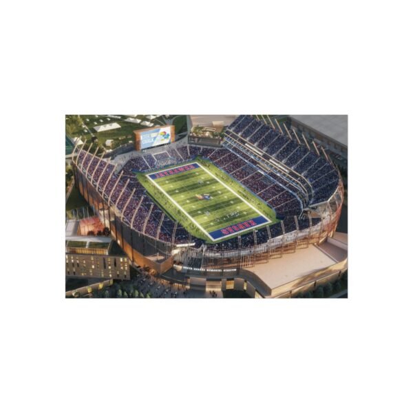 Kansas Jayhawks David Booth Kansas Memorial Stadium Fine Art Posters