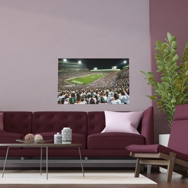 Michigan State Spartans Spartan Stadium Indoor and Outdoor Silk Posters - Image 3