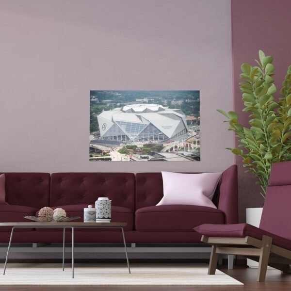 Atlanta Falcons Mercedes-Benz Stadium Indoor and Outdoor Silk Posters - Image 3