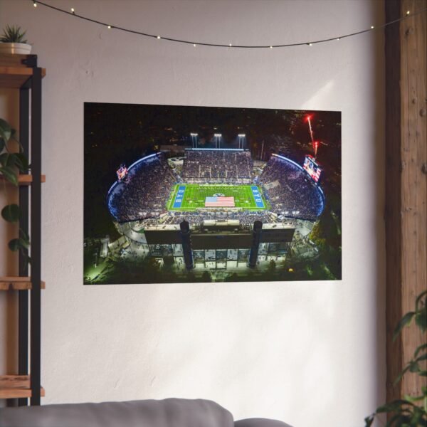 BYU Cougars LaVell Edwards Stadium Fine Art Posters - Image 3