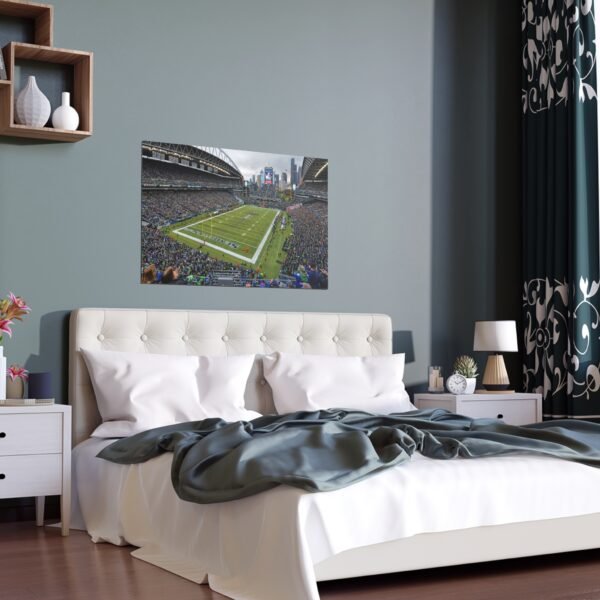 Seattle Seahawks Lumen Field Indoor and Outdoor Silk Posters