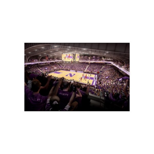 Northwestern Wildcats Welsh–Ryan Arena Fine Art Posters
