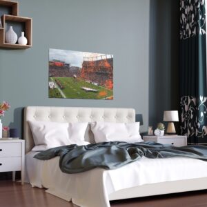 Denver Broncos Empower Field at Mile High Indoor and Outdoor Silk Posters
