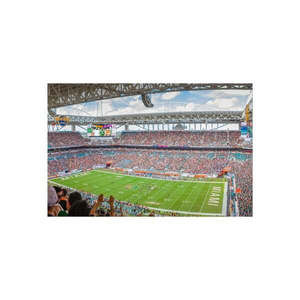Miami Hurricanes Hard Rock Stadium Fine Art Posters