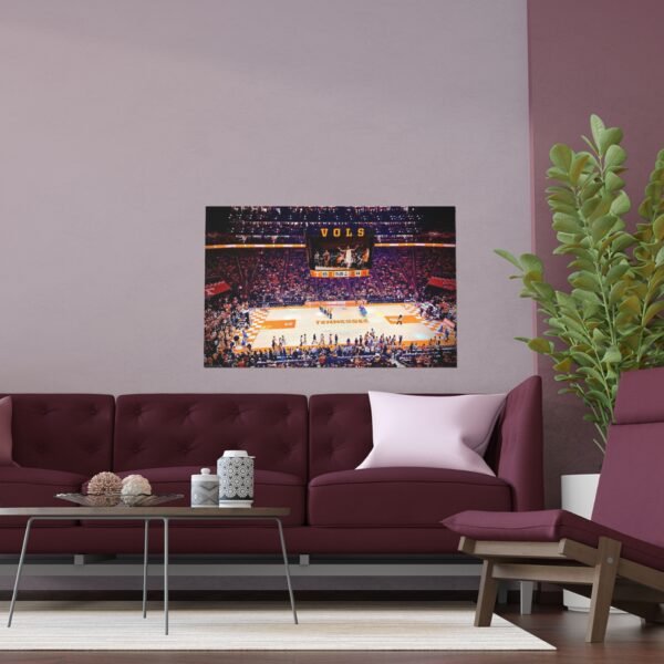 Tennessee Volunteers Thompson-Boling Arena at Food City Center Indoor and Outdoor Silk Posters - Image 3