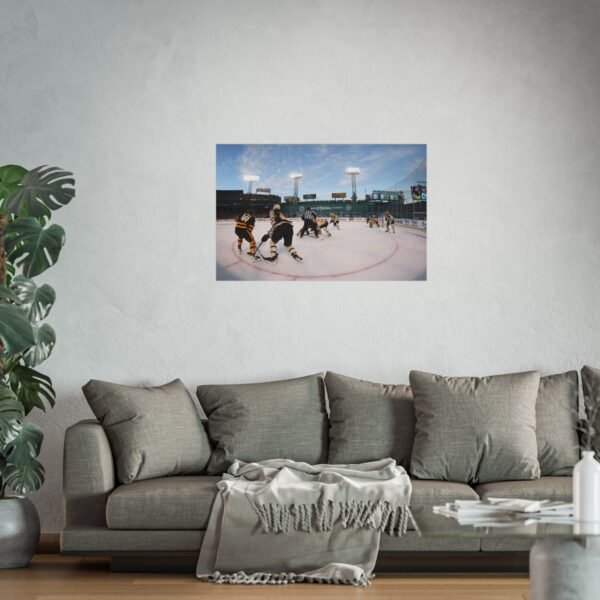 2023 Winter Classic Fenway Park - Pittsburgh Penguins vs Boston Bruins Fine Art Posters - Image 2
