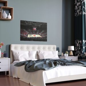 Utah Utes Jon M. Huntsman Center Indoor and Outdoor Silk Posters