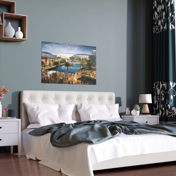 Los Angeles Chargers SoFi Stadium Indoor and Outdoor Silk Posters