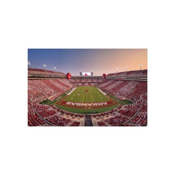 Arkansas Razorbacks Donald W. Reynolds Razorback Stadium Fine Art Posters