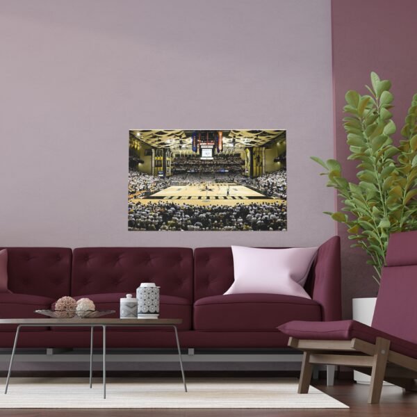 Vanderbilt Commodores Historic Memorial Gymnasium Indoor and Outdoor Silk Posters - Image 3