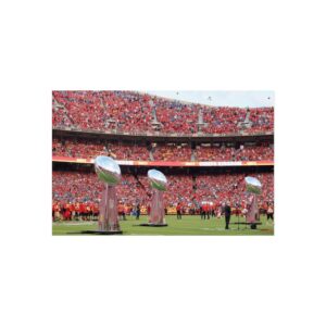 Kansas City Chiefs Arrowhead Stadium Fine Art Posters