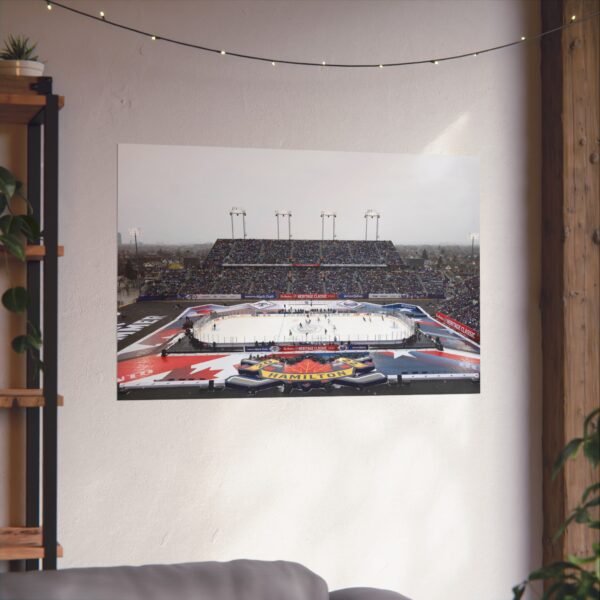 2022 Heritage Classic Tim Hortons Field - Toronto Maple Leafs vs Buffalo Sabres Fine Art Posters - Image 3