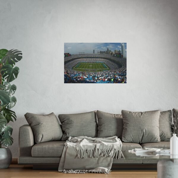 Carolina Panthers Bank of America Stadium Fine Art Posters - Image 2