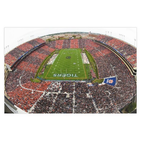 Auburn Tigers Pat Dye Field at Jordan-Hare Stadium Indoor and Outdoor Silk Posters - Image 2