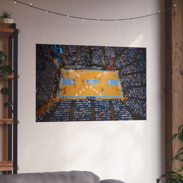 North Carolina Tar Heels Dean Smith Center Fine Art Posters - Image 3