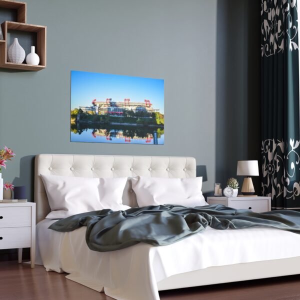 Tennessee Titans Nissan Stadium Indoor and Outdoor Silk Posters