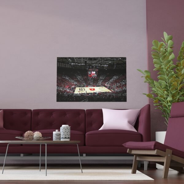 Utah Utes Jon M. Huntsman Center Indoor and Outdoor Silk Posters - Image 3