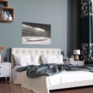2014 Stadium Series Soldier Field - Pittsburgh Penguins vs Chicago Blackhawks Indoor and Outdoor Silk Posters