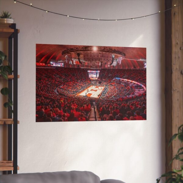 Illinois Fighting Illini State Farm Center Fine Art Posters - Image 3
