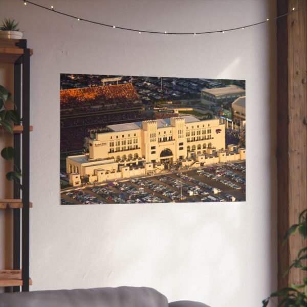 Kansas State Wildcats Bill Snyder Family Stadium Fine Art Posters - Image 3