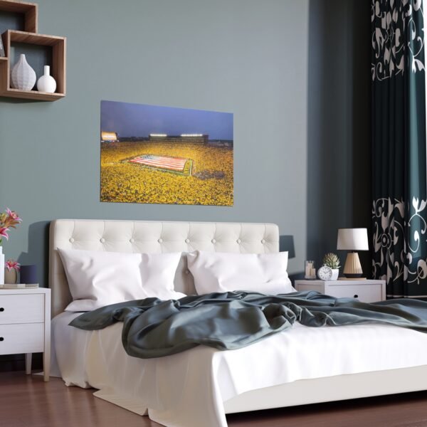 Michigan Wolverines Michigan Stadium Indoor and Outdoor Silk Posters