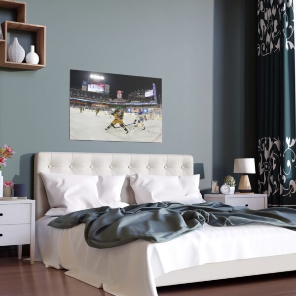 2022 Winter Classic Target Field - St. Louis Blues vs Minnesota Wild Indoor and Outdoor Silk Posters